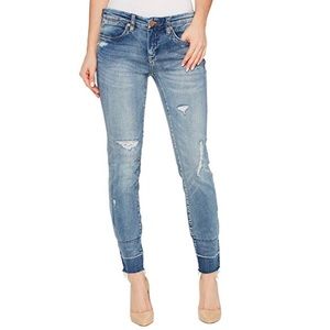 Blank NYC Distressed Cropped Skinny Jean
